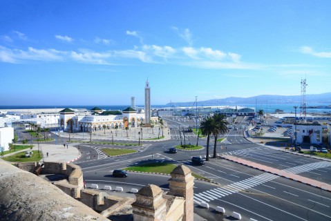 Порт Танжер Марокко Гибралтарский пролив