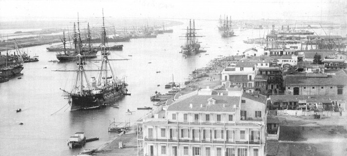 Порт-Саид 1880 - иллюстрация-к-материалу-иа-regnum