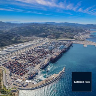 Порт Танжер Марокко Гибралтарский пролив