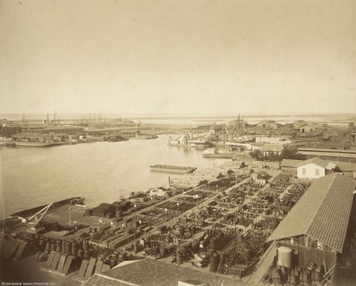 Порт-Саид между 1869 и 1885 гг - иллюстрация-к-материалу-иа-regnum