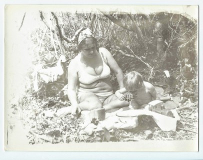 Камчатка. На отдыхе с мамой. Синичкино озеро. Лето 1981